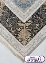 نمای گوشه فرش آوینا سیلور