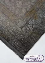 نمای گوشه فرش سامر متالیک