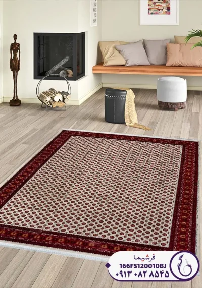 فرش 1200 شانه کاشان طرح افشان