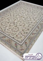 فرش 1200 شانه کاشان طرح افشان