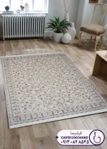 فرش ماشینی گل برجسته جدید