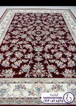فرش طرح جدید گل برجسته