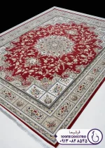 فرش گل برجسته ماشینی