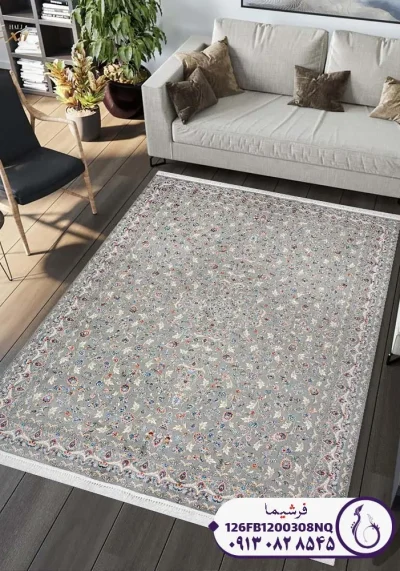 فرش کاشان طرح افشان ۱۲۰۰ شانه